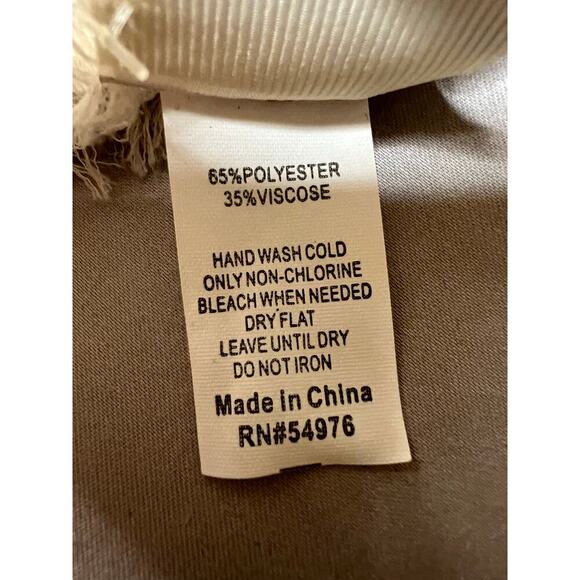 VTG New Awakenings by Cutler Baby Romper 9M Blue White USA NWT - Picture 9 of 9